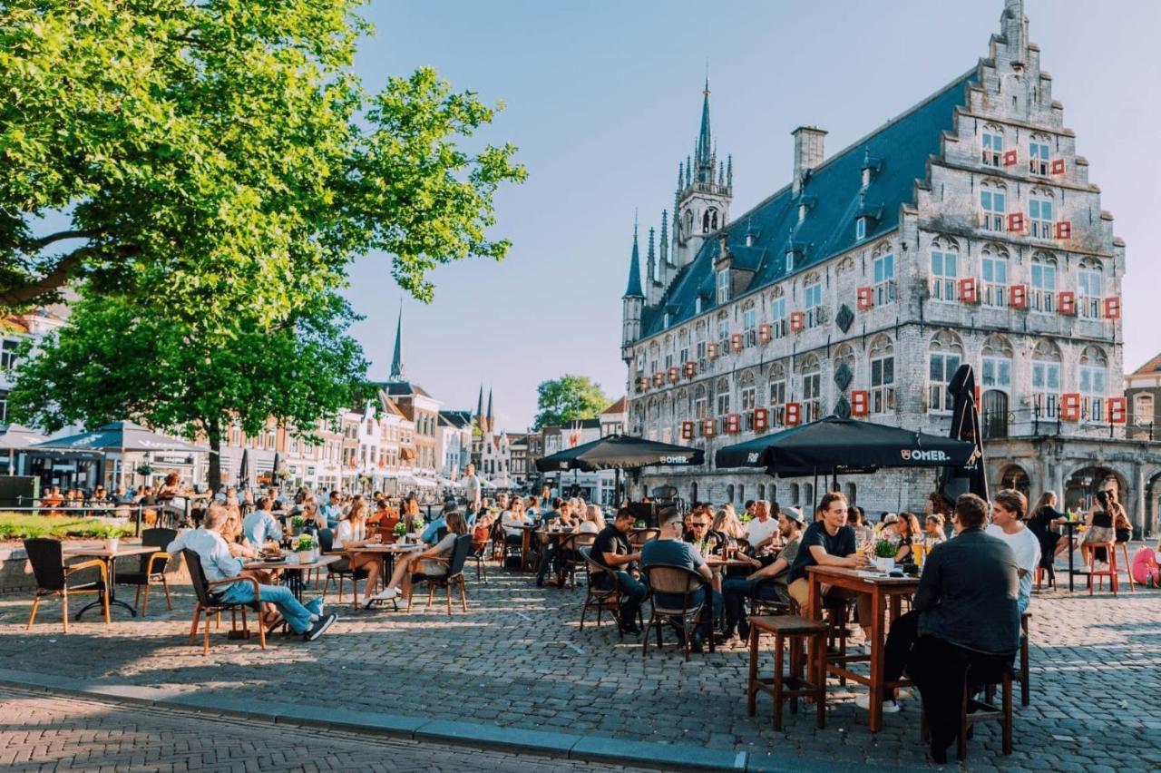 B&B De Beijersche Stee, Logies Aan De Waterkant Stolwijk Dış mekan fotoğraf